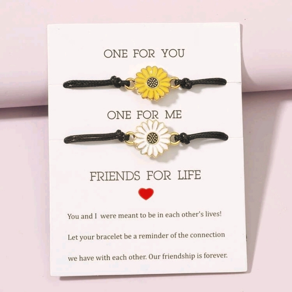 Flower Bracelet Set